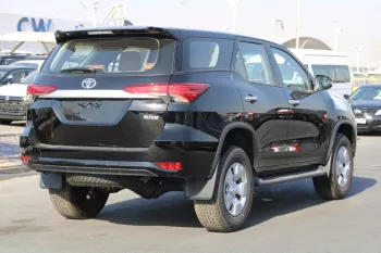 TOYOTA FORTUNER 2024 MODEL YEAR GX BASIC 2.7L PETROL 4WD BLACK COLOR