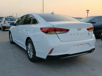 HYUNDAI SONATA SEDAN 2.4L 4CY PETROL WHITE 2019
