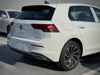 Volkswagen Golf TSI 280 2024 Model Year 1.4L Petrol White Color Exterior