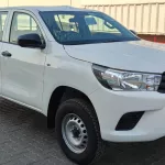Toyota Hilux Double Cab 2024 Model Year Basic Option 2.4L Diesel White Color - Thumbnail 3
