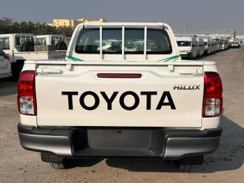 Toyota Hilux Double Cab 2024 Model Year Basic Option 2.4L Diesel White Color