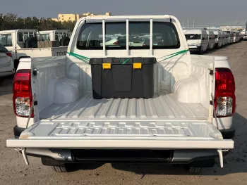 Toyota Hilux Double Cab 2024 Model Year Basic Option 2.4L Diesel White Color
