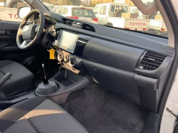 Toyota Hilux Double Cab 2024 Model Year Basic Option 2.4L Diesel White Color