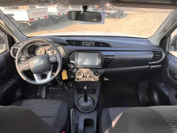 Toyota Hilux Double Cab 2024 Model Year Basic Option 2.4L Diesel White Color
