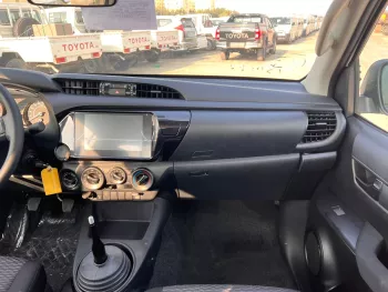 Toyota Hilux Double Cab 2024 Model Year Basic Option 2.4L Diesel White Color