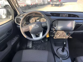 Toyota Hilux Double Cab 2024 Model Year Basic Option 2.4L Diesel White Color
