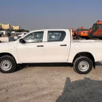 Toyota Hilux Double Cab 2024 Model Year Basic Option 2.4L Diesel White Color - Thumbnail 4
