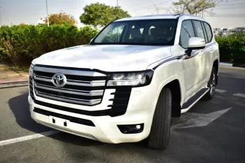 TOYOTA LAND CRUISER 300 GXR-V 2025 MODEL YEAR V6 4.0L PETROL WHITE COLOR
