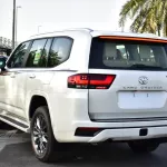 TOYOTA LAND CRUISER 300 GXR-V 2025 MODEL YEAR V6 4.0L PETROL WHITE COLOR - Thumbnail 4