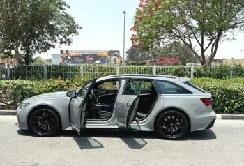 Audi RS6 2025 Model Year Gray Color Exterior with Warranty