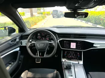 Audi RS6 2025 Model Year Gray Color Exterior with Warranty