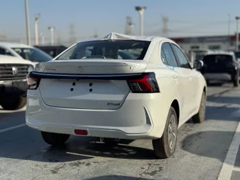 Suzuki Dzire GLX 1.2L Hybrid 2025 Model Year White Color Exterior
