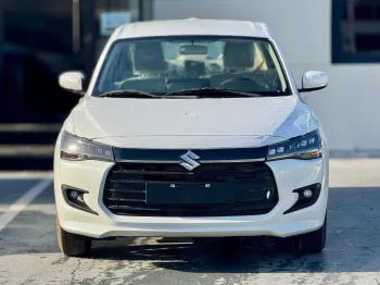 Suzuki Dzire GLX 1.2L Hybrid 2025 Model Year White Color Exterior