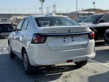 Suzuki Dzire GLX 1.2L Hybrid 2025 Model Year White Color Exterior