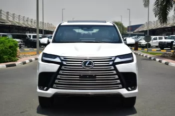 LEXUS LX700H HYBRID 2025 MODEL YEAR TWIN TURBO 7 SEAT WHITE COLOR