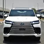 LEXUS LX700H HYBRID 2025 MODEL YEAR TWIN TURBO 7 SEAT WHITE COLOR - Thumbnail 1