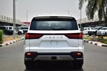 LEXUS LX700H HYBRID 2025 MODEL YEAR TWIN TURBO 7 SEAT WHITE COLOR