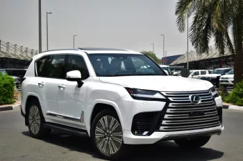 LEXUS LX700H HYBRID 2025 MODEL YEAR TWIN TURBO 7 SEAT WHITE COLOR