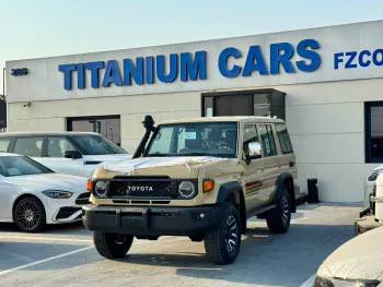 Toyota Land Cruiser 76 2.8L Diesel 5Door 2025 Model Year Beige Color Exterior