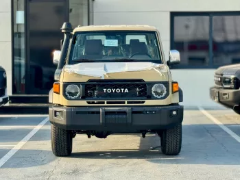 Toyota Land Cruiser 76 2.8L Diesel 5Door 2025 Model Year Beige Color Exterior
