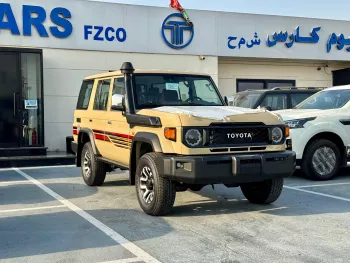 Toyota Land Cruiser 76 2.8L Diesel 5Door 2025 Model Year Beige Color Exterior