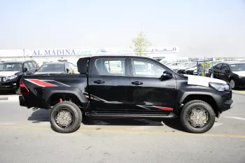 Toyota Hilux GR Sport 2025 Model Year 4.0L Petrol Black Color Exterior