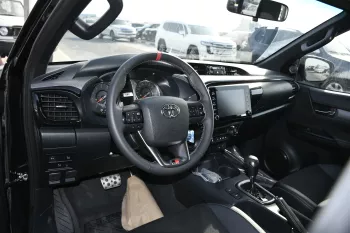 Toyota Hilux GR Sport 2025 Model Year 4.0L Petrol Black Color Exterior