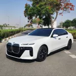 BMW 760I X-DRIVE 2023 MODEL YEAR WHITE COLOR WITH WARRANTY - Thumbnail 6