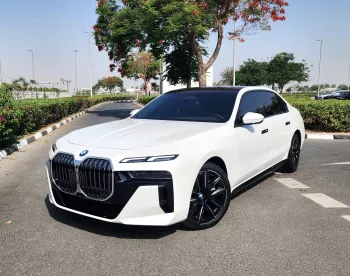 BMW 760I X-DRIVE 2023 MODEL YEAR WHITE COLOR WITH WARRANTY