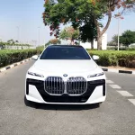 BMW 760I X-DRIVE 2023 MODEL YEAR WHITE COLOR WITH WARRANTY - Thumbnail 1