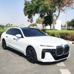 BMW 760I X-DRIVE 2023 MODEL YEAR WHITE COLOR WITH WARRANTY - Thumbnail 5