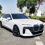 BMW 760I X-DRIVE 2023 MODEL YEAR WHITE COLOR WITH WARRANTY - Thumbnail 2