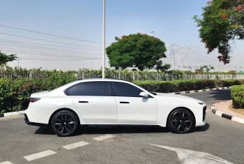 BMW 760I X-DRIVE 2023 MODEL YEAR WHITE COLOR WITH WARRANTY