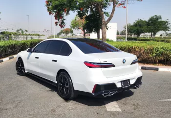 BMW 760I X-DRIVE 2023 MODEL YEAR WHITE COLOR WITH WARRANTY