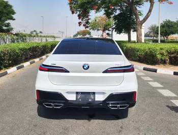 BMW 760I X-DRIVE 2023 MODEL YEAR WHITE COLOR WITH WARRANTY