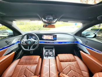BMW 760I X-DRIVE 2023 MODEL YEAR WHITE COLOR WITH WARRANTY