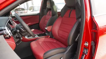 MG HS 2023 Model Year Red Color Exterior
