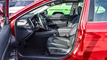 Toyota Camry 2.5L XLE Hybrid 2022 Model Year Red Color Exterior
