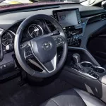 Toyota Camry 2.5L XLE Hybrid 2022 Model Year Red Color Exterior - Thumbnail 7