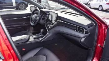 Toyota Camry 2.5L XLE Hybrid 2022 Model Year Red Color Exterior