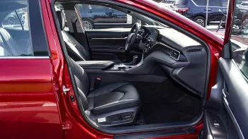 Toyota Camry 2.5L XLE Hybrid 2022 Model Year Red Color Exterior