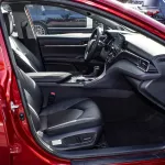 Toyota Camry 2.5L XLE Hybrid 2022 Model Year Red Color Exterior - Thumbnail 16