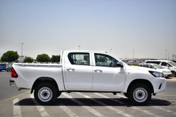 TOYOTA HILUX DOUBLE CAB PIKCUP 2025 MODEL YEAR DLX-E DIESEL WHITE COLOR