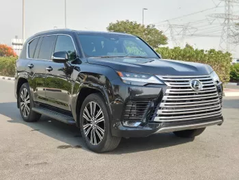 Lexus LX700h Signature (7-Seater) 2025 Model Year Hybrid Black Color
