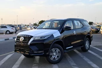 TOYOTA FORTUNER GXR+ 2025 MODEL YEAR 2.7L PETROL 7 SEAT BLACK COLOR