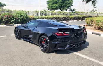 CHEVROLET CORVETTE Z06 3LZ 2024 MODEL YEAR BLACK COLOR WITH WARRANTY