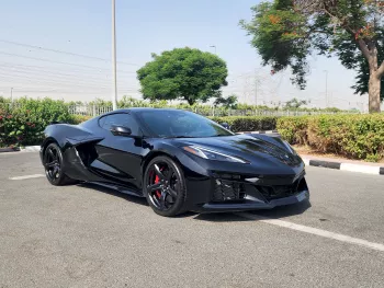 CHEVROLET CORVETTE Z06 3LZ 2024 MODEL YEAR BLACK COLOR WITH WARRANTY