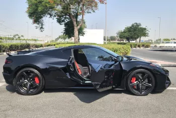 CHEVROLET CORVETTE Z06 3LZ 2024 MODEL YEAR BLACK COLOR WITH WARRANTY