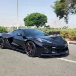 CHEVROLET CORVETTE Z06 3LZ 2024 MODEL YEAR BLACK COLOR WITH WARRANTY - Thumbnail 3