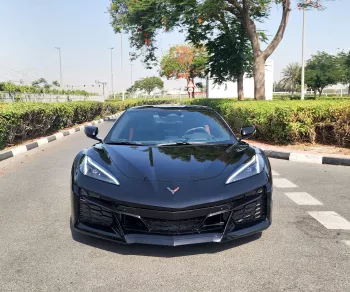 CHEVROLET CORVETTE Z06 3LZ 2024 MODEL YEAR BLACK COLOR WITH WARRANTY